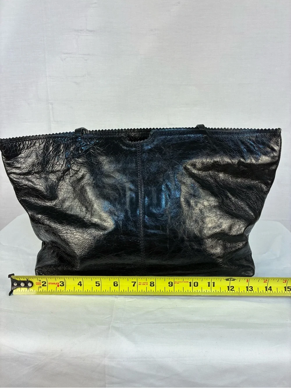 Gorgeous Latico Black Soft Leather Tote Bag